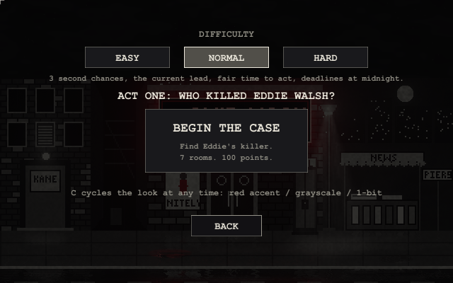 New game