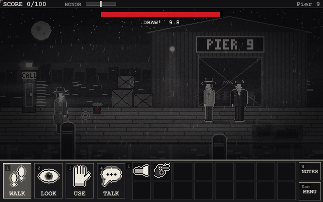 A timed standoff on Pier 9