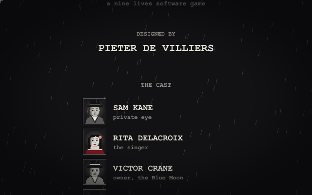 The cast