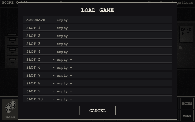 Load game